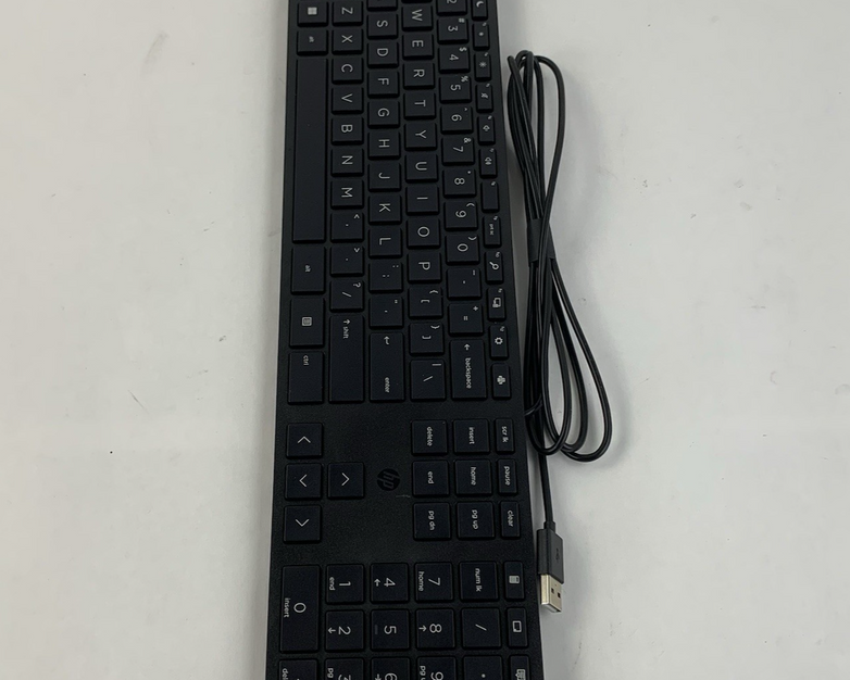 HP L969-001 Wired Desktop 320k & Halley USB Keyboard - Untested - Lot of 5