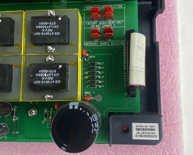 ASCO 700 Series Automatic Transfer Switch Untested