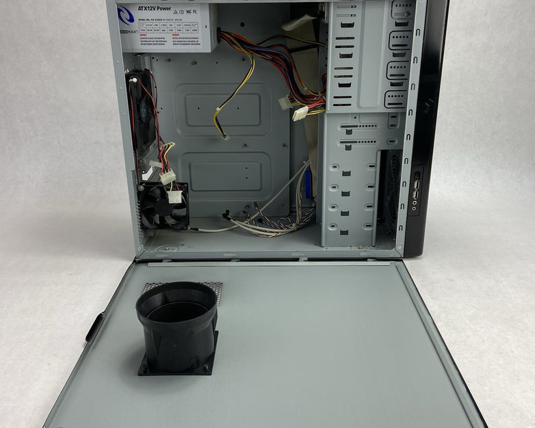 RaidMax 02 ATX-302BP Mid Tower Computer Case RaidMax RX-420KS 420W PSU