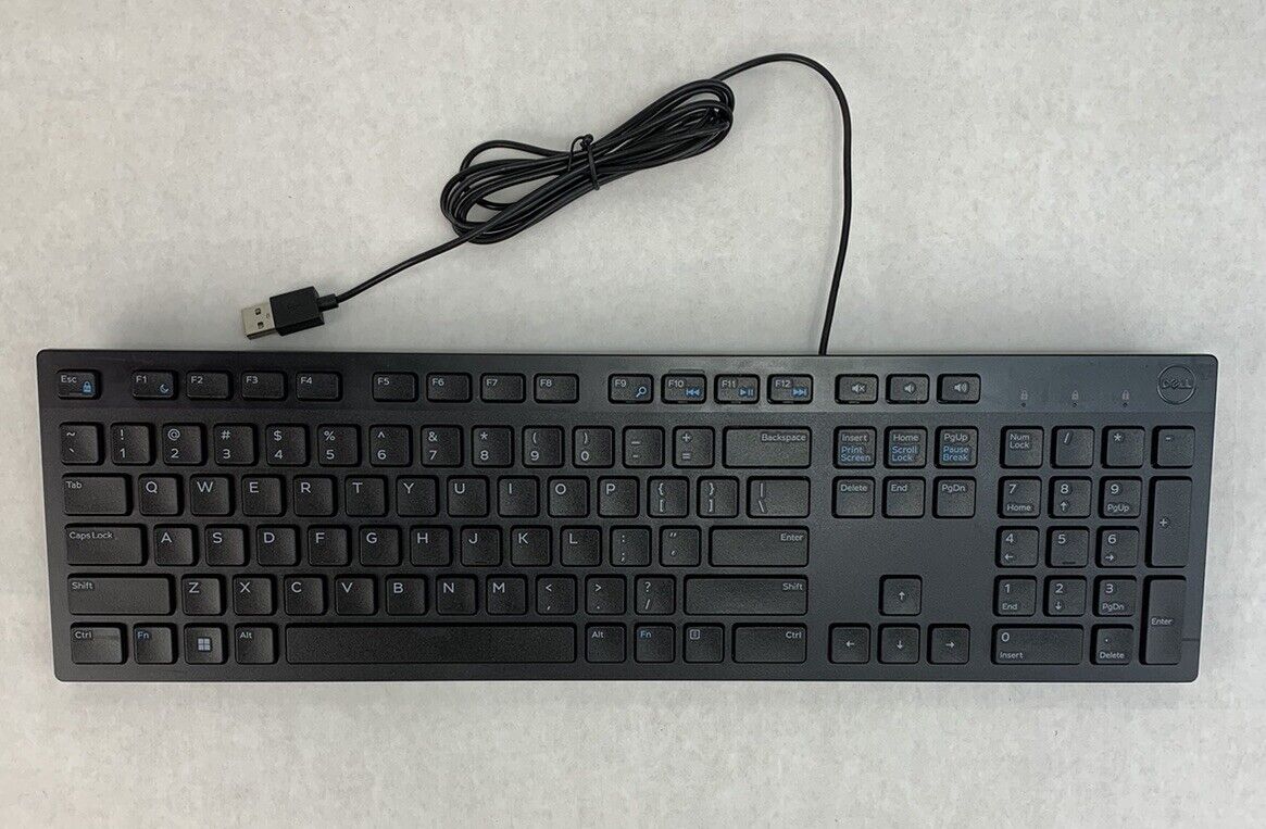 Dell KB216t3 Wired USB Keyboard (Lot of 4)