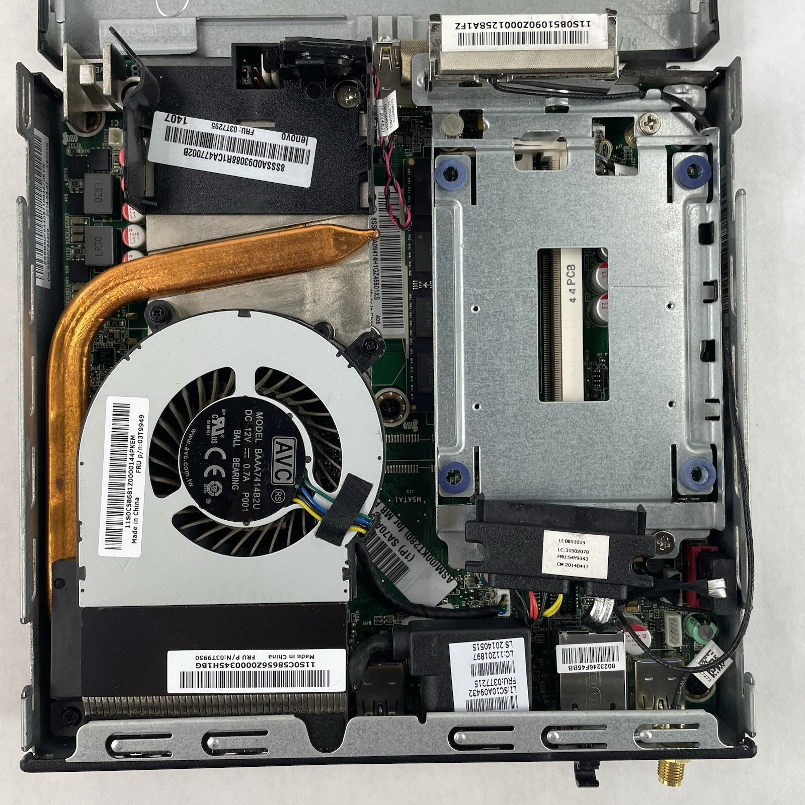 Lenovo ThinkCentre M93p Micro i7-4785T 2.20 GHz 8 GB RAM No SSD/OS/AC12