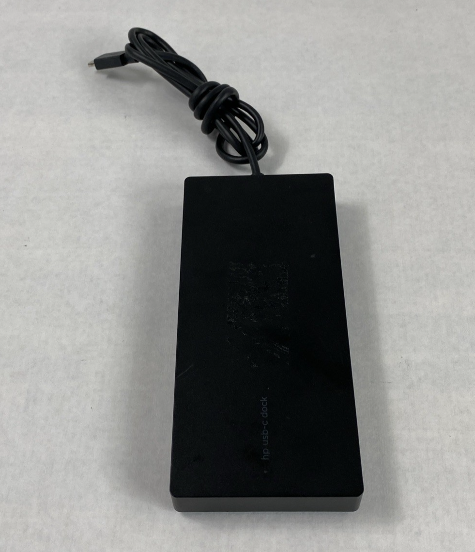 HP Elite USB-C TPA-B01 19.5V 3.33A Docking Station (Lot of 2)