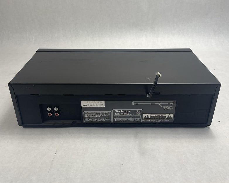 Technics RS-T24 Dual  Cassette Deck Player Recorder Dubbing Untested Parts