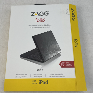 ZAGG Folio-V-A9ZFK-BB0 Wireless Keyboard and Case Folio For 9.7" inch iPad Pro