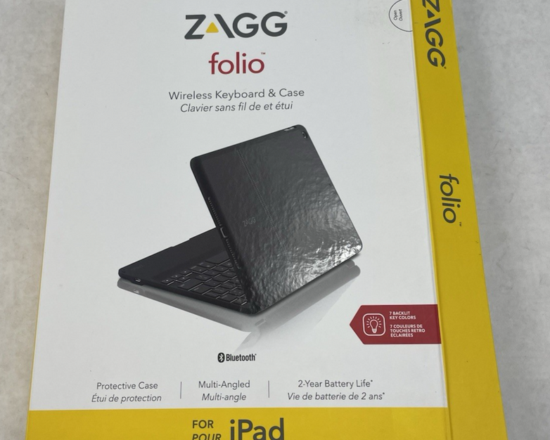 ZAGG Folio-V-A9ZFK-BB0 Wireless Keyboard and Case Folio For 9.7" inch iPad Pro