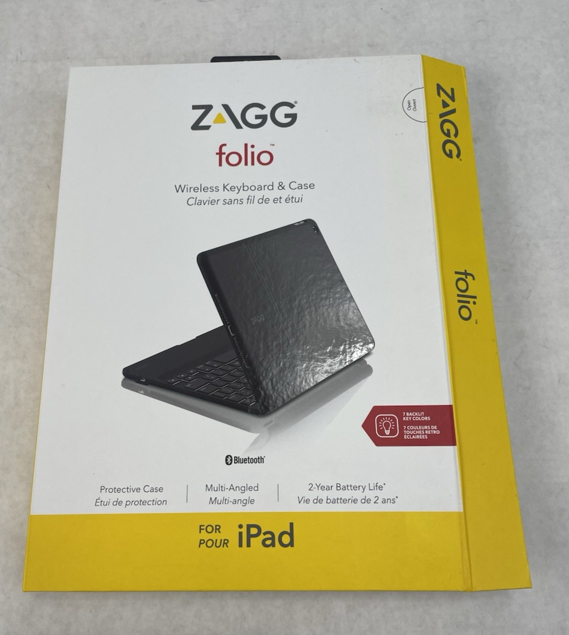 ZAGG Folio-V-A9ZFK-BB0 Wireless Keyboard and Case Folio For 9.7" inch iPad Pro
