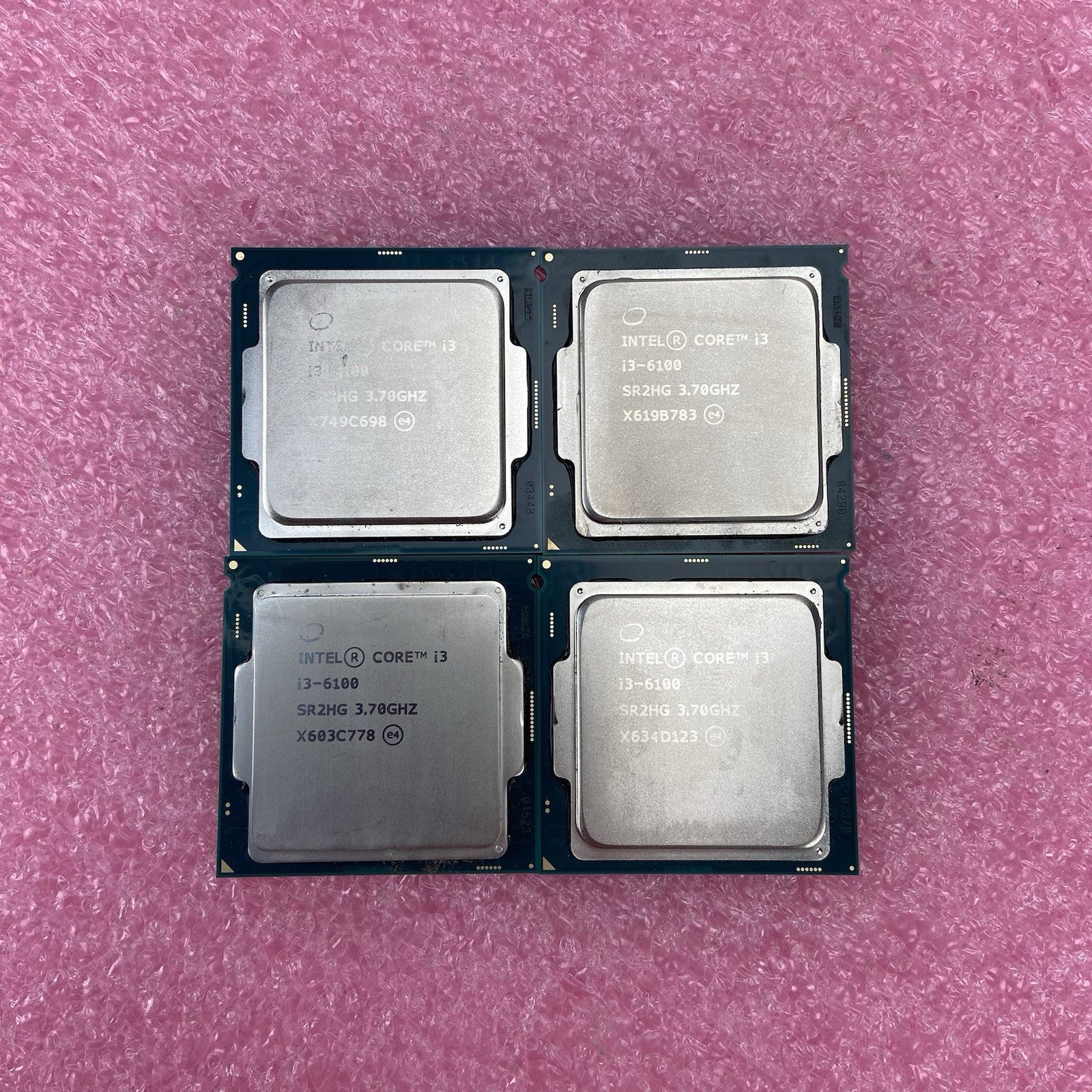 Intel Core i3-6100 SR2HG 3.7GHz Desktop Processor Lot of 45