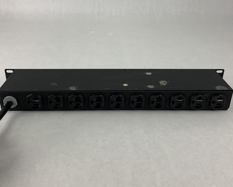 PANDUIT CMRPSH20 Rack Mount PDU 10 Plug Power Strip