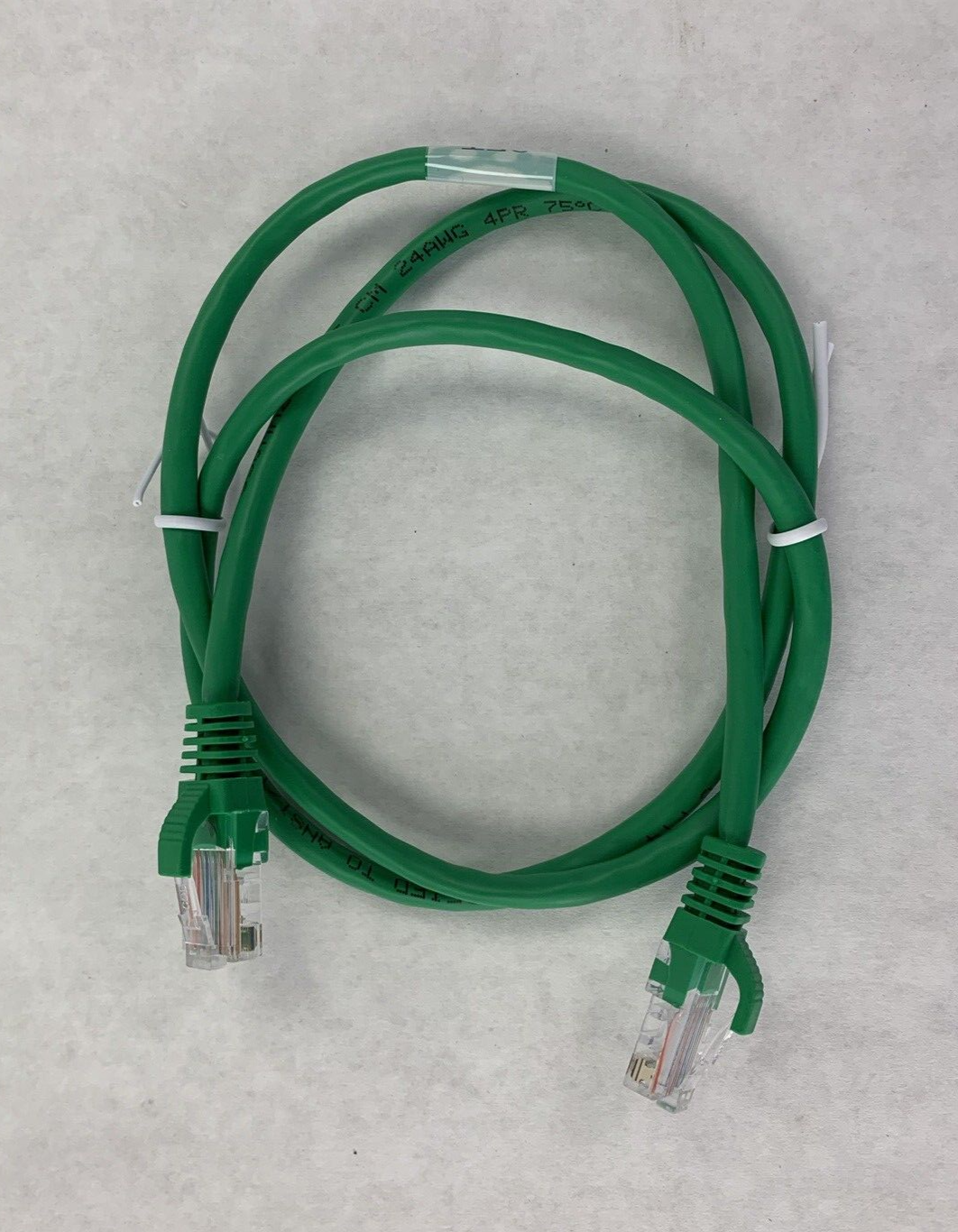 Lot( 10 ) 3ft Green Cat5e C2G 15179 Snagless Unshielded UTP Ethernet Patch Cable
