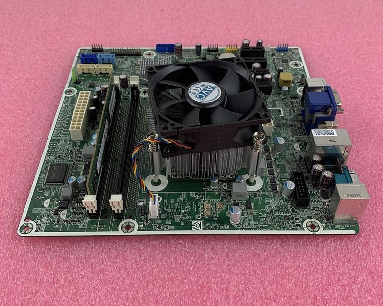 HP ProDesk 400 G1 Motherboard Intel Core i3-4130 3.4GHz 4GB RAM w/ Shield