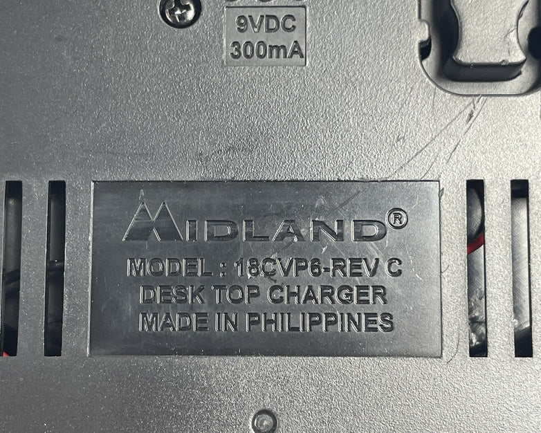 Midland 18CVP6 REV C Desk Top Radio Charger