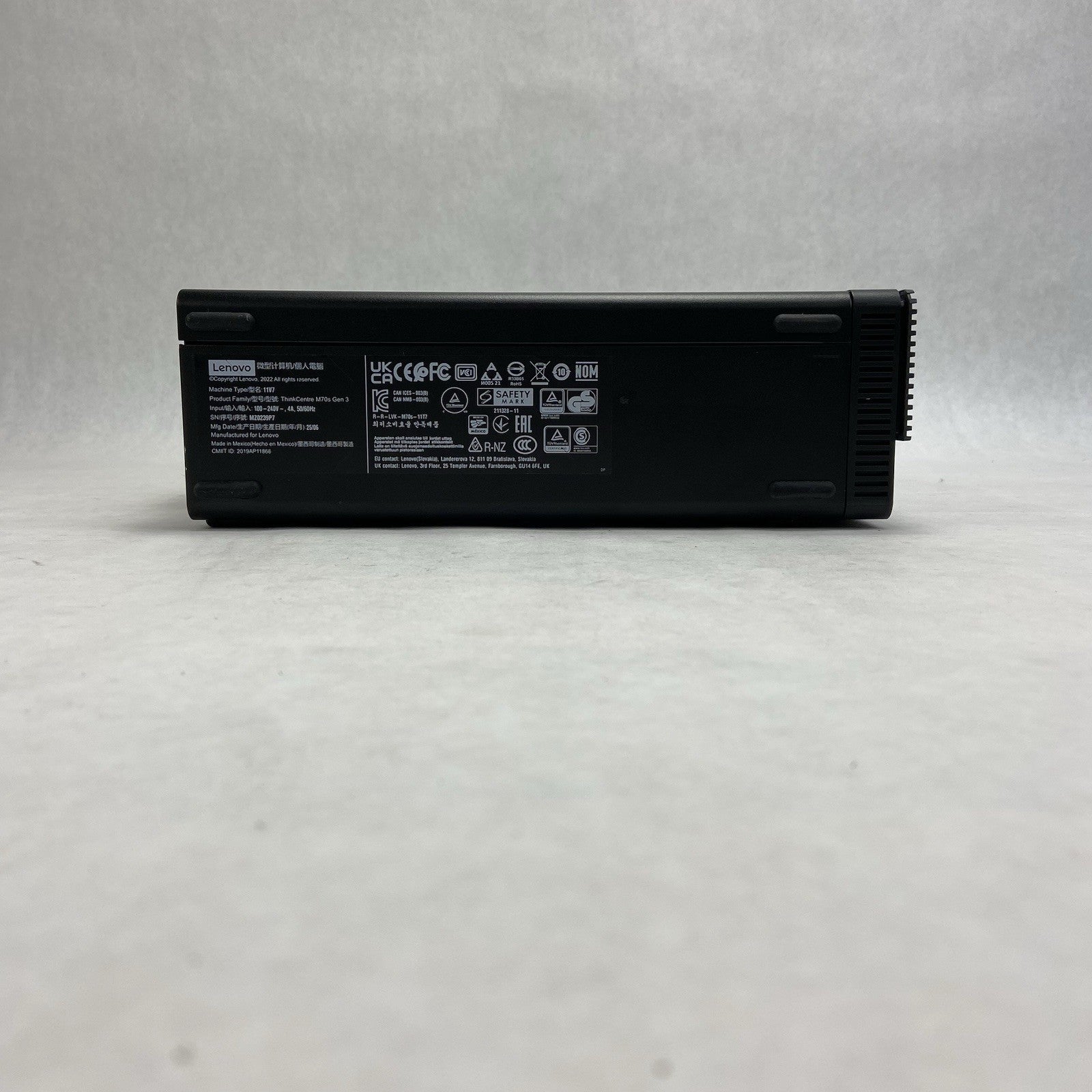 Lenovo ThinkCentre M70s Gen 3 SFF Intel Core i5-12500 3GHz 8GB RAM No HDD No OS6