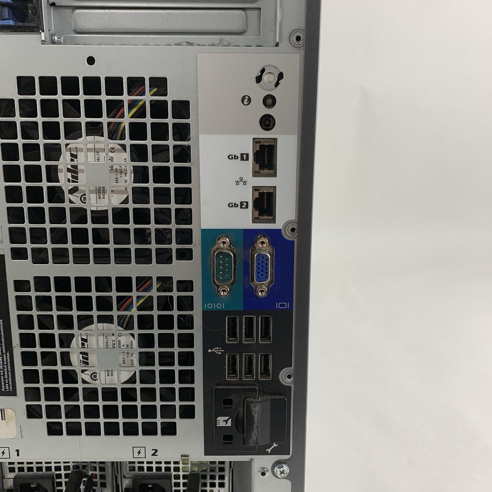 Dell PowerEdge T610 Server 2x Intel Xeon E5620 2.4GHz 16GB RAM No OS/HDD - READ15