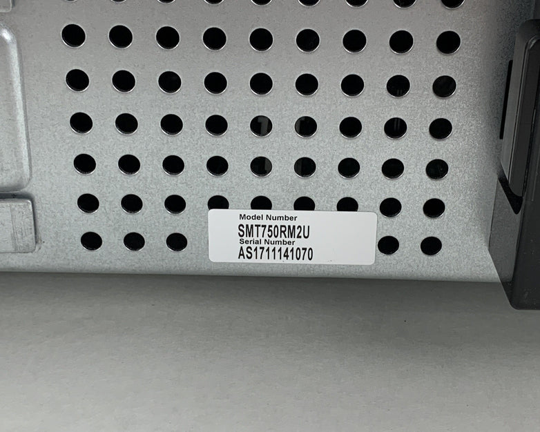 APC SMT750RM2U Line Interactive Rackmount Smart-UPS  No Battery Tested