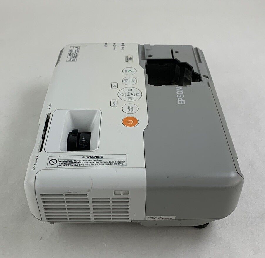 Epson H382F LCD Projector - No Lamp and No Remote (Parts and Repair)