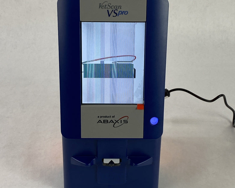 Abaxis VetScan VSpro Analyzer 740-0000 w/ AC Adapter - Bad Screen