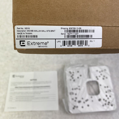 Extreme Networks WS-MBI-WALL04 Bracket Mount for Wireless Access Point No Screws