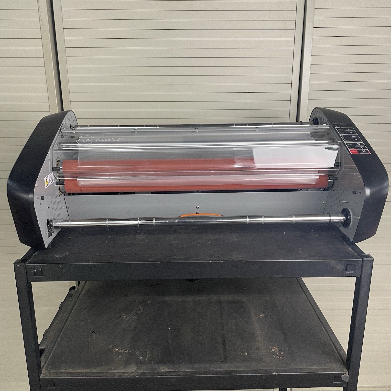 GBC Pinnacle 27 EZLoad Thermal Roll Laminator, 27" Maximum Width, 8-10 No Tray