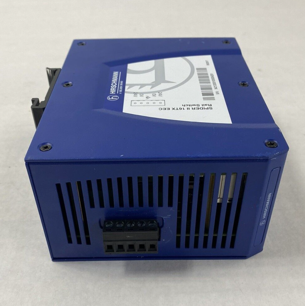 Hirschmann Spider II 16TX EEC Rail Switch Untested