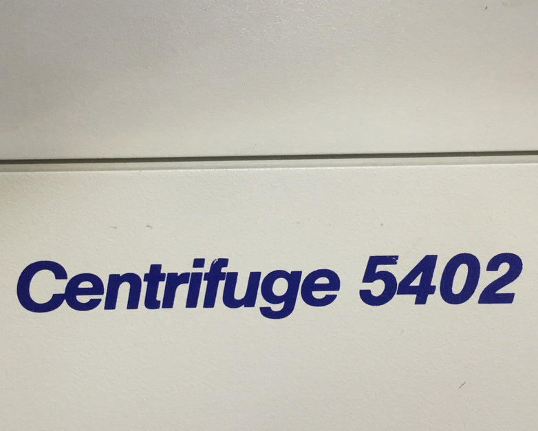 Eppendorf 5402 Centrifuge  Includes Power Supply  Err 6  Parts or Repair Only