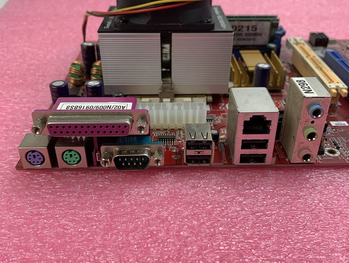 VIA KT600-8237 Motherboard AMD Athlon 1.1GHz 1GB RAM No Shield