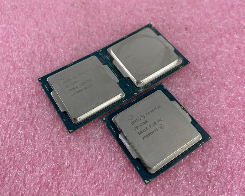 Lot of 3 Intel Core i5-6500 SR2L6 3.2GHz Desktop CPU