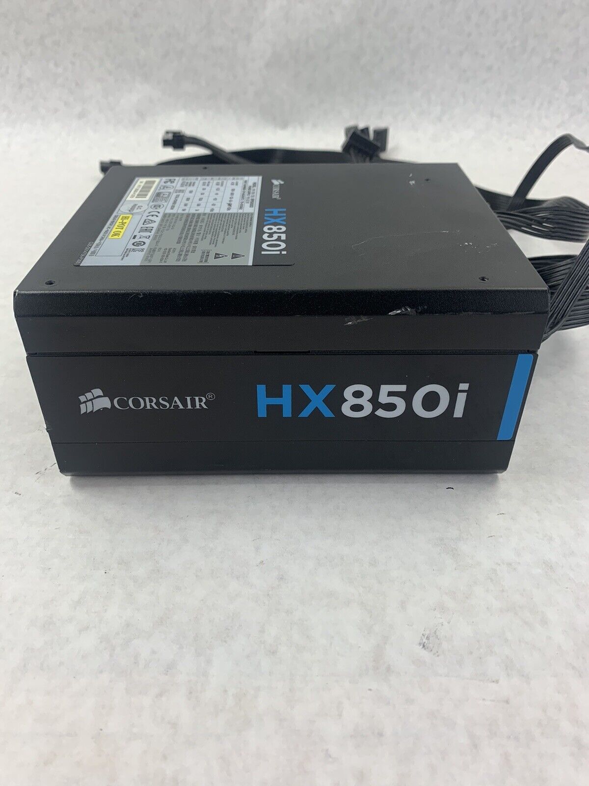 Corsair HXi Series HX850i 850W PSU Black 80+ Platinum (Used, Runs Well)