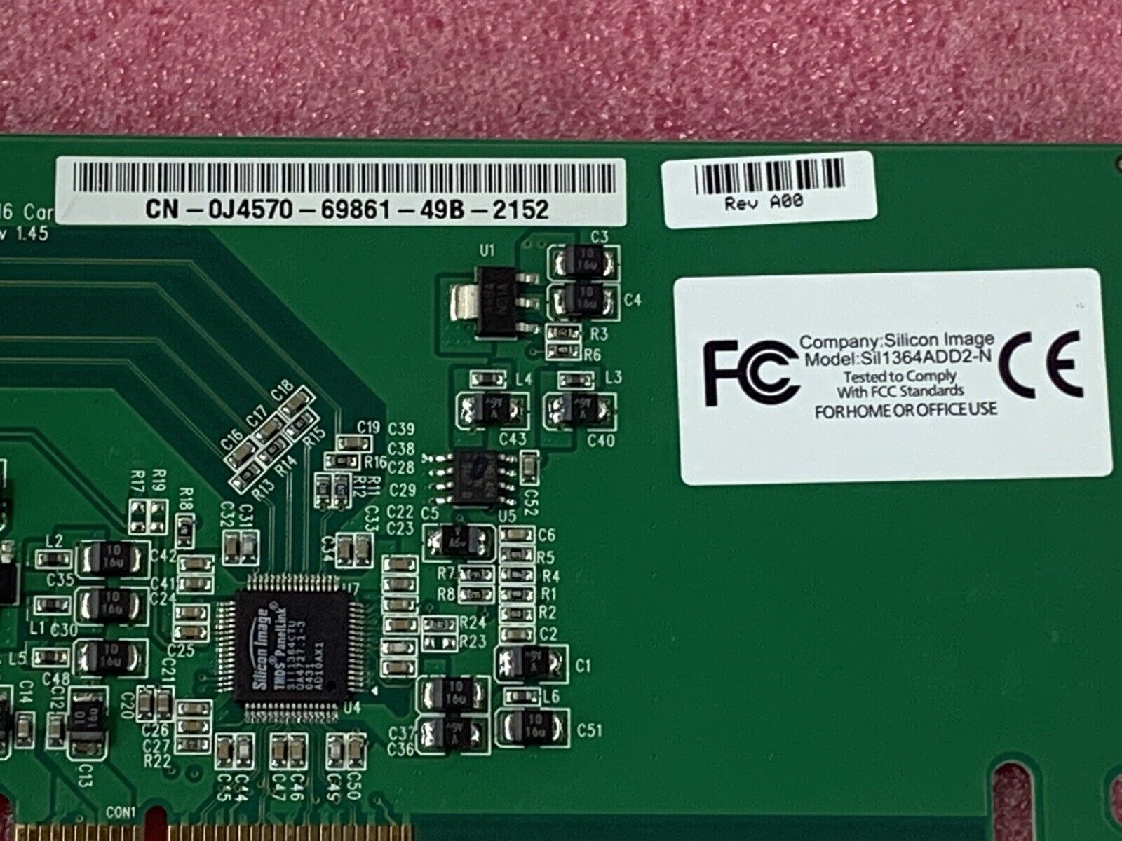 Silicon Image Sil1364ADD2-N CN-0J4571 Video Card