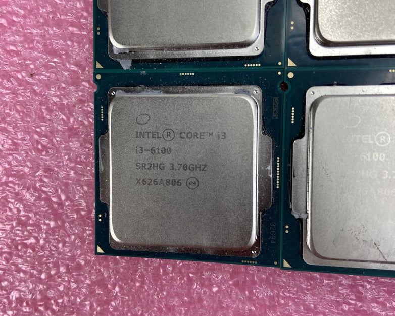 Intel Core i3-6100 SR2HG 3.7GHz X626A806 Desktop Processor lot of 6