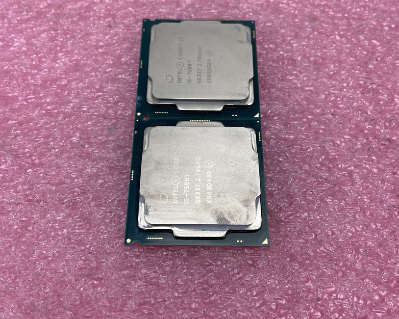 Intel Core i5-7500T SR337 2.7GHz Dekstop CPU lot of 2