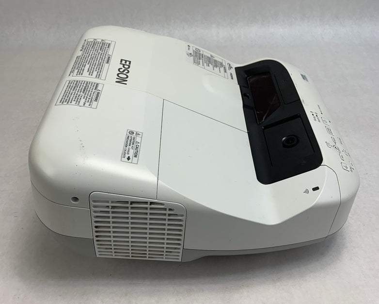 Epson H599A BrightLink 595Wi LCD Lamp Projector 1494 Lamp Hours - No Remote