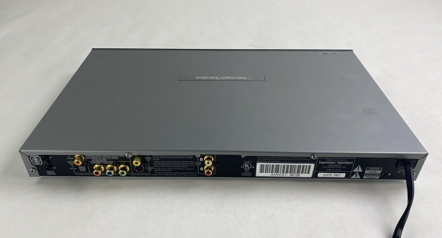 Harman/Kardon DVD 27 DVD Player No Remote Parts and Repair