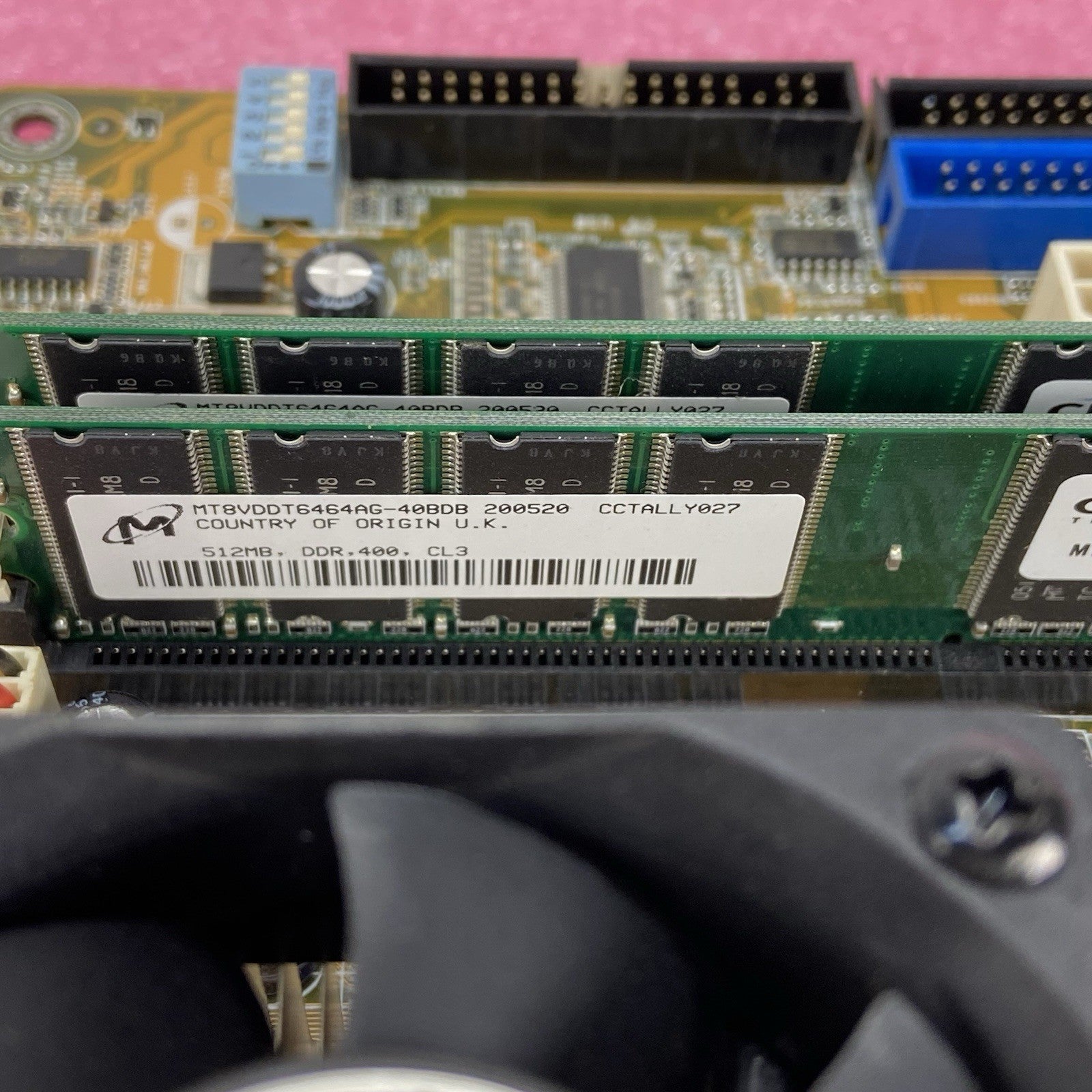 ASUS A7V400-MX Motherboard AMD Athlon 1.35GHz 1GB RAM No IO Shield7