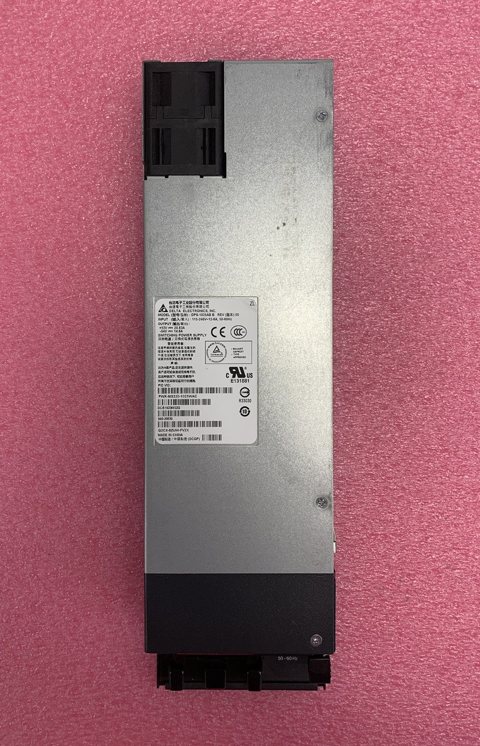 Delta Electronics DPS-1025AB B Rev: 00 Switching Power Supply