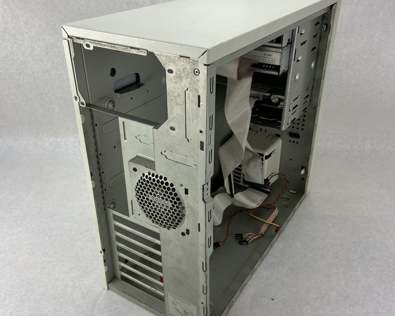 In Win A500 Beige Mid Tower ATX Computer Case Bare Bones No PSU