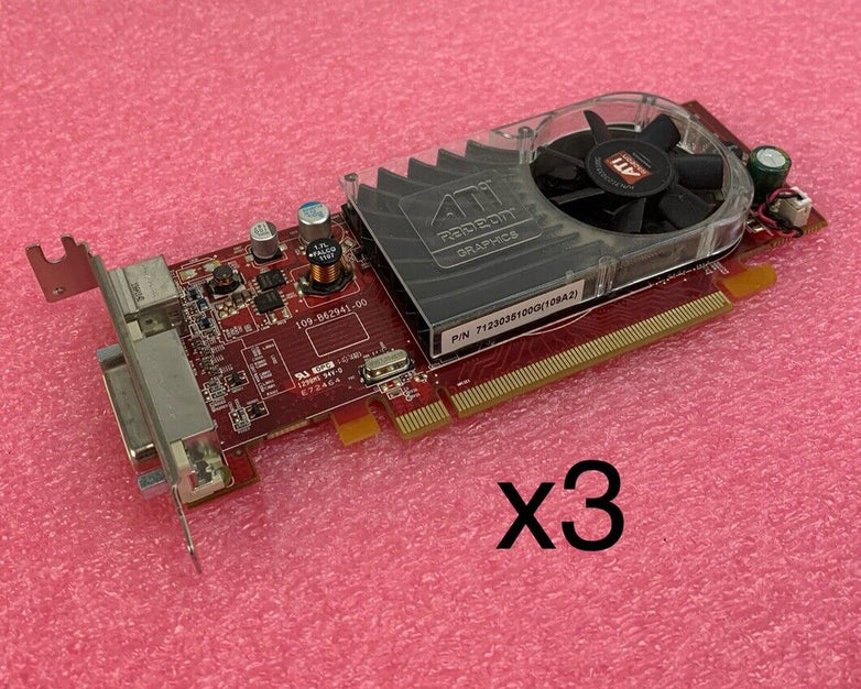 Advanced Micro Devices B629 Graphics Card 0Y103D Short PCIe Bracket (Lot of 3)