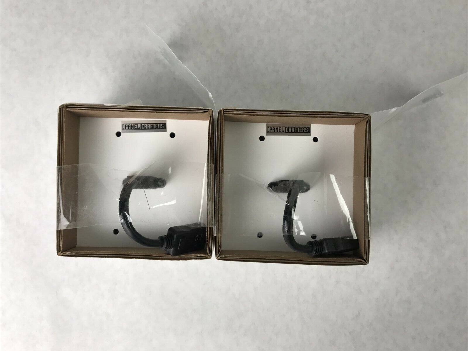 Panel Crafters 1-Gang HDMI Wall Plate S66227-WQ555720 Lot of (2)