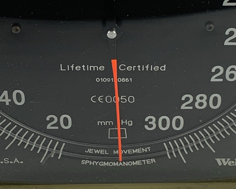 Welch Allyn Tycos CE0050 Sphygmomanometer Tan No Mount