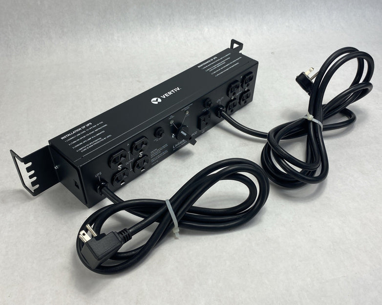 Vertiv MP2-120C Liebert MicroPOD AC Power System 120V 16A Right Angle NEMA 5-20P