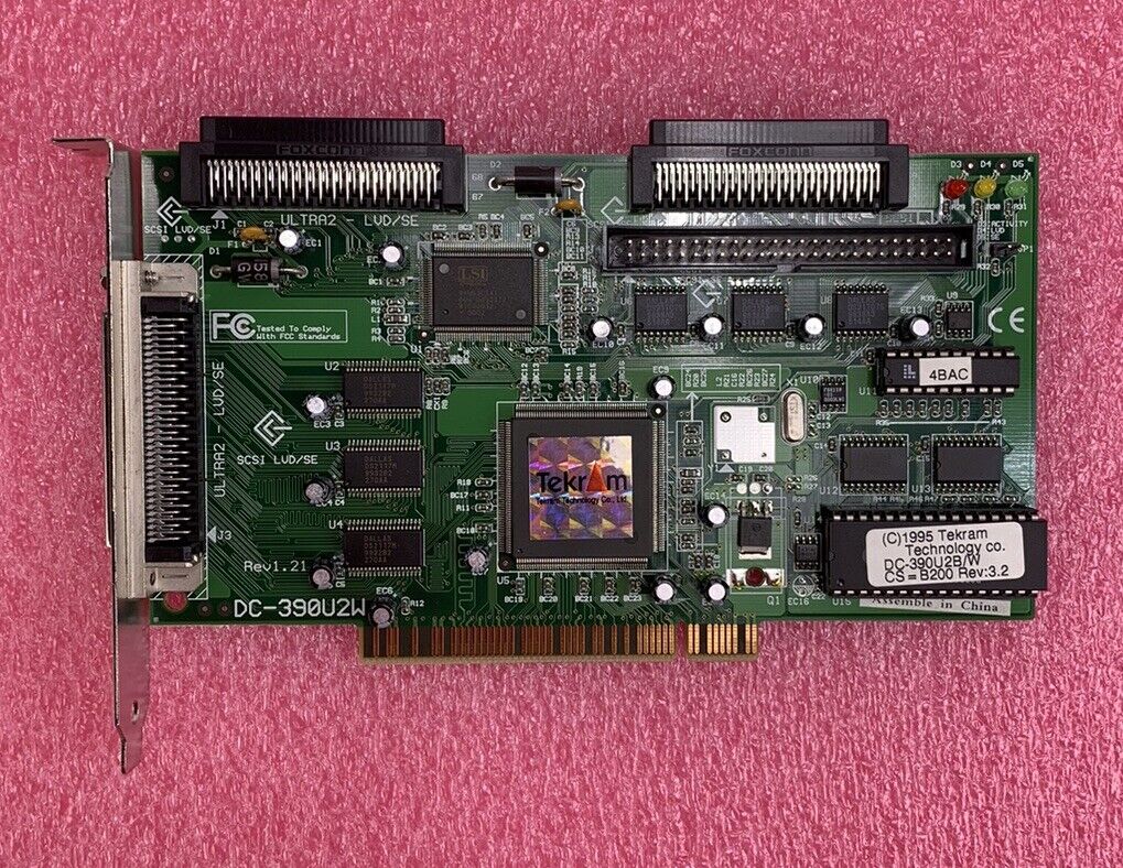 Tekram DC-390U2W Control Card Adapter Board