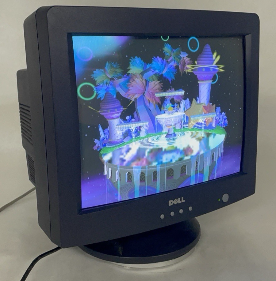 Dell 17" E773s  VGA CRT Monitor Tested And Working0