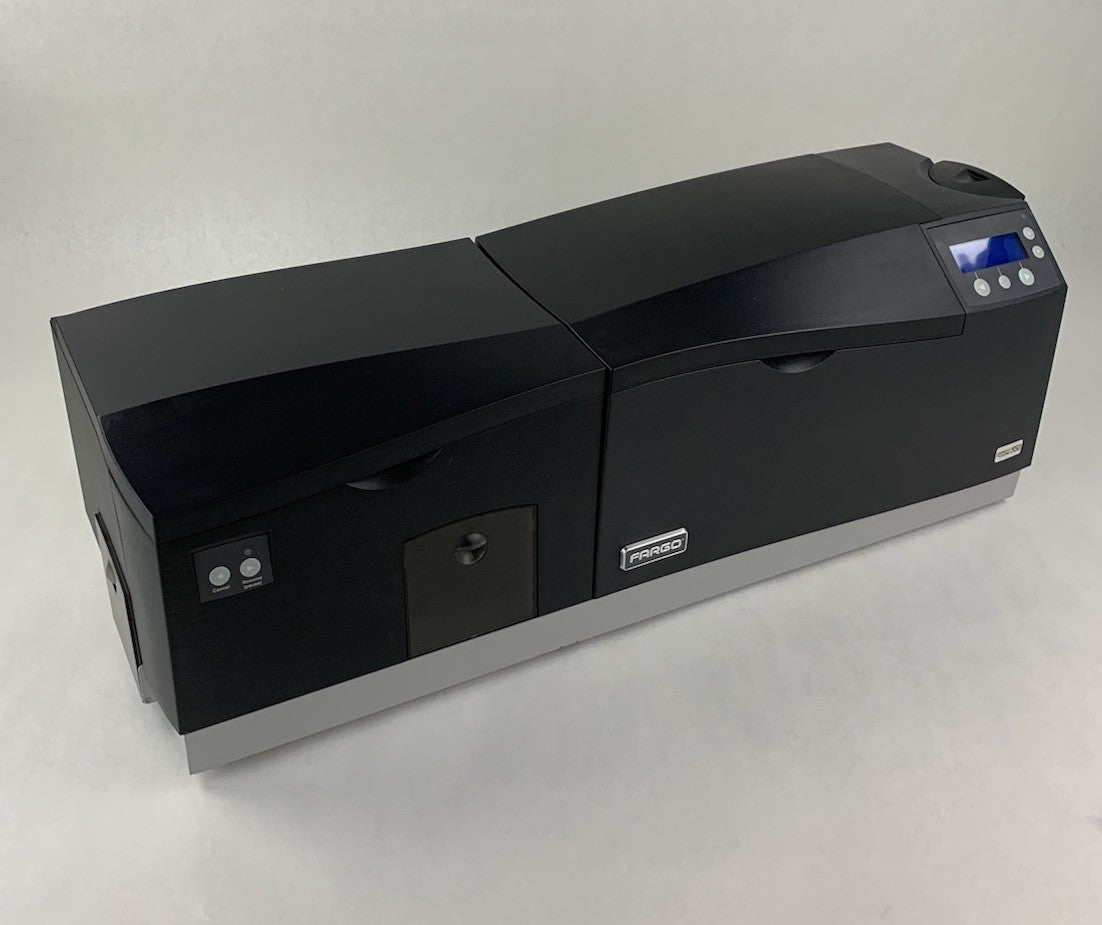 Fargo DTC550 ID Badge Card Printer - Partially Tested0