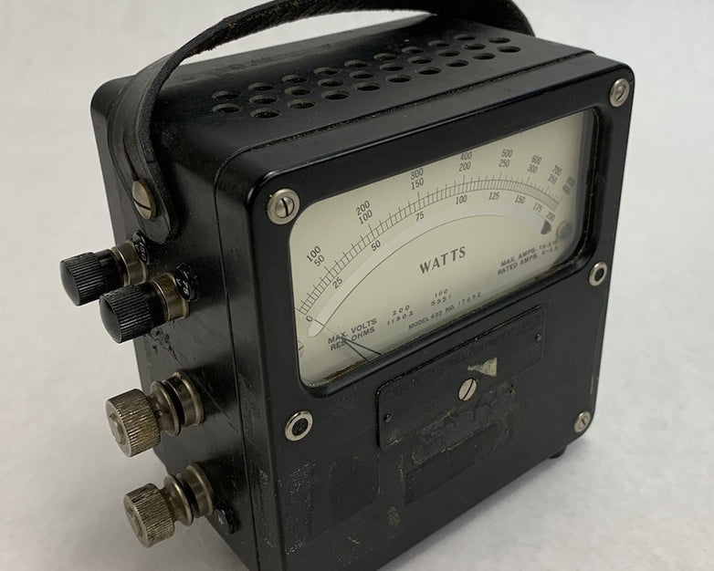 Weston Electric 433 17892 Watts Meter