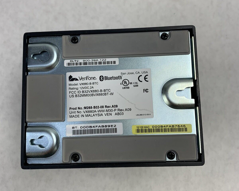Verifone VX680-B-BTC Charging Dock