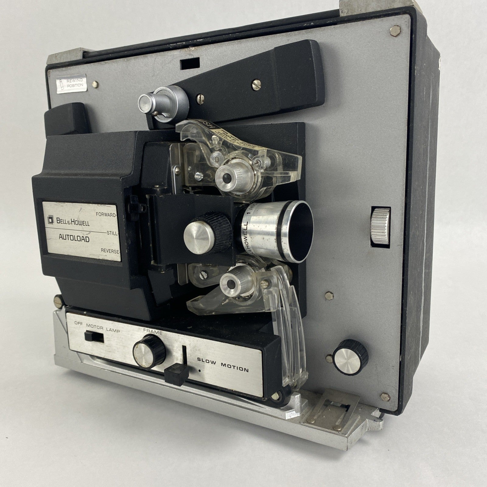 Bell & Howell 4093483 Autoload 1 Inch F/1.6 Lamp Not Working Power Tested7