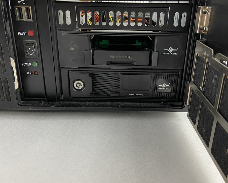 General Technics Silent 3U Rackmount Server Chassis Antec EA-650 650W PSU