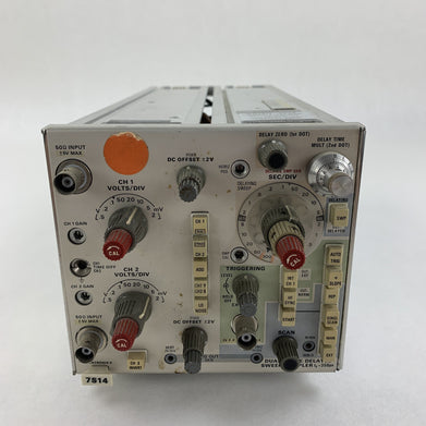 Tektronix 7S14 Dual Trace Delayed Sweep Sampler 7000 Series Oscilloscopes