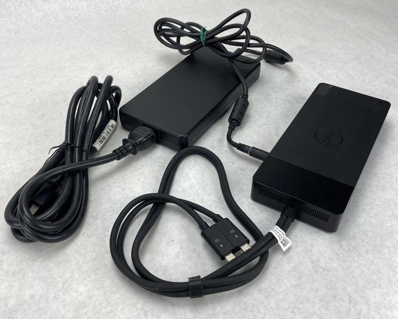 Dell WD19DC Dual Thunderbolt Performance Docking Station With Power Adapter