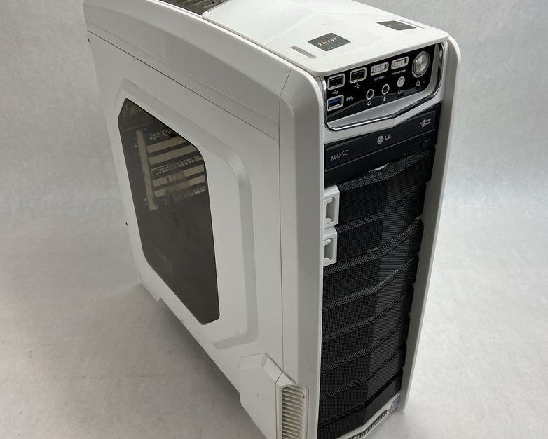 Cyber Power Mid Tower Gaming Computer Case ATNG ATM-600FB 600W ATX PSU 80 PLUS