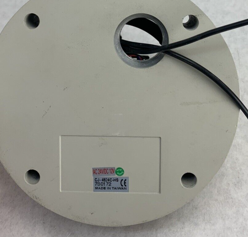 Parts or Repair Crest Outdoor Dome Security Camera CJ-4824C-HS